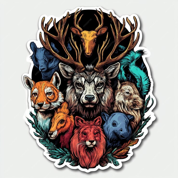 Animal Forest T-shirt